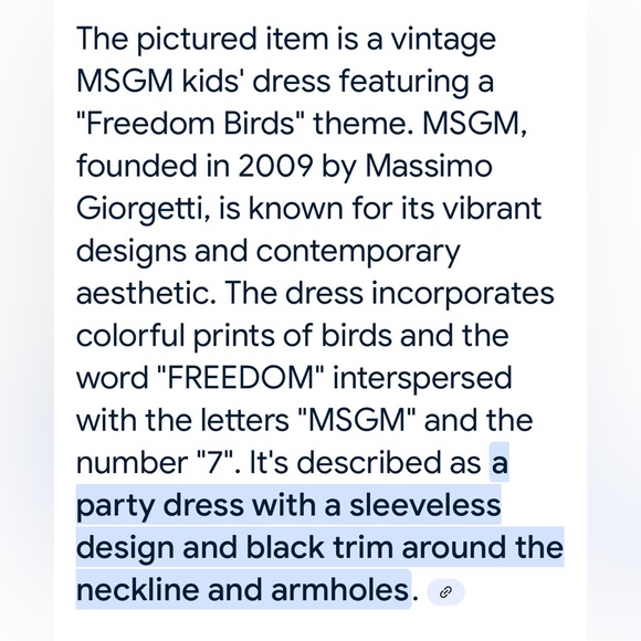 MSGM Multicolor Logo Dress - Picture 10 of 10